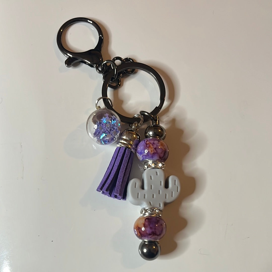 Cactus Keychain