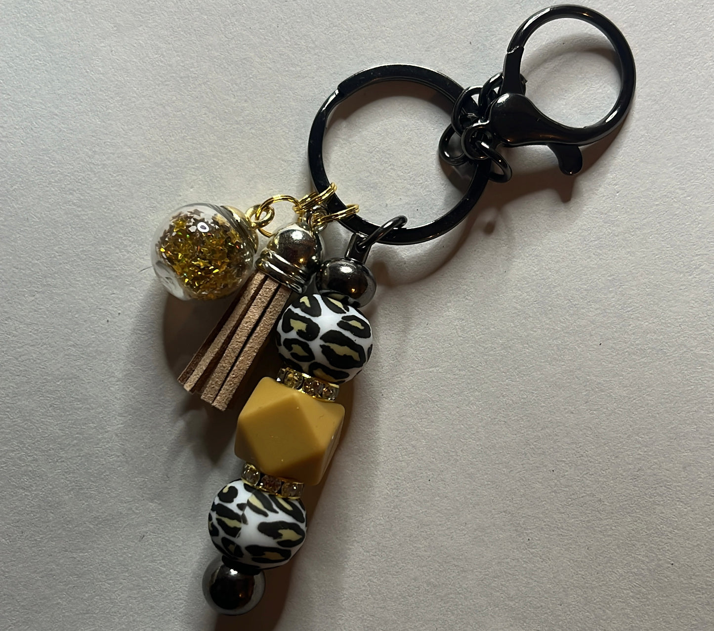 Leopard keychain